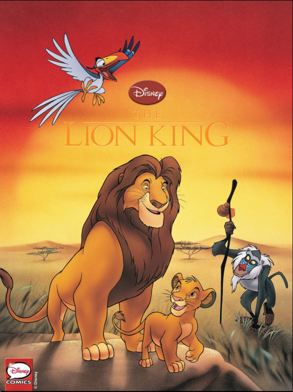 图片[1]-迪士尼动画英语绘本《狮子王The Lion King》英文版，PDF格式，百度网盘下载-东方未来